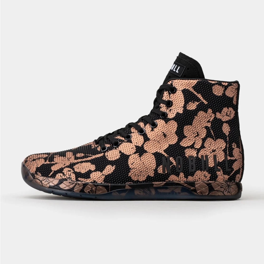 NOBULL high top trainer - Rose Cherry Blossom. Women’s 8.5